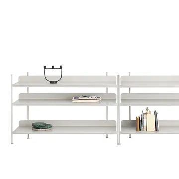 Compile configuration 8 shelving system - Grey - Muuto