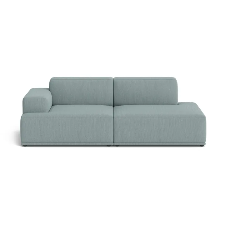 Connect soft modular sofa 2-seater A+D rewool 718 - Muuto