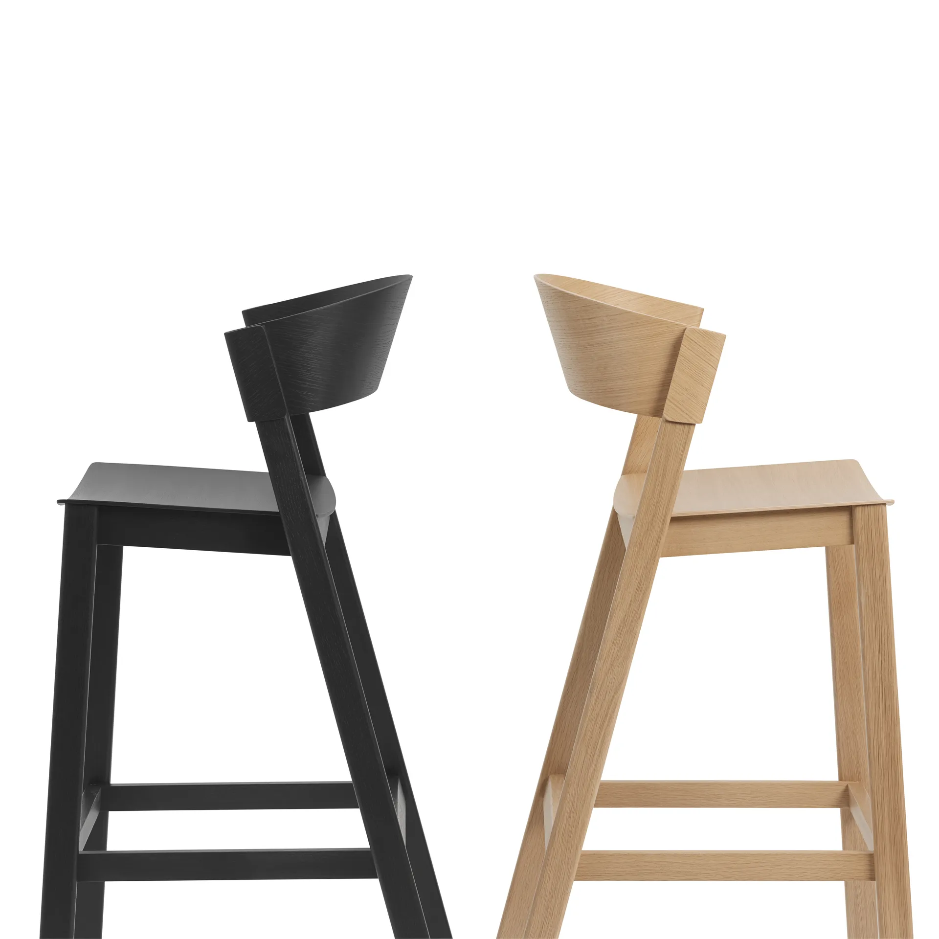 Cover bar stool, Black Muuto