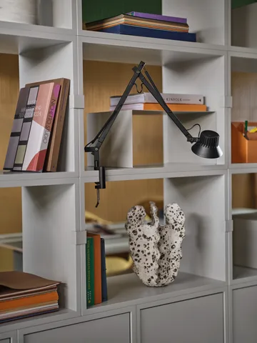 Dedicate L2 table lamp with clamp - Brown Green - Muuto
