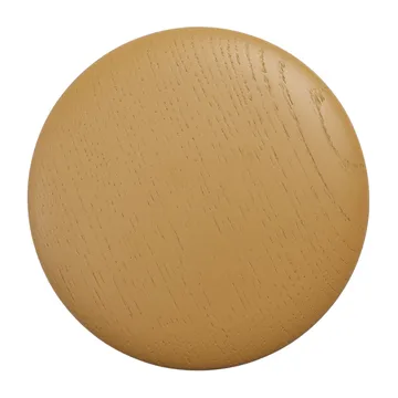 Dots wood hook burnt orange - Ø13 cm - Muuto