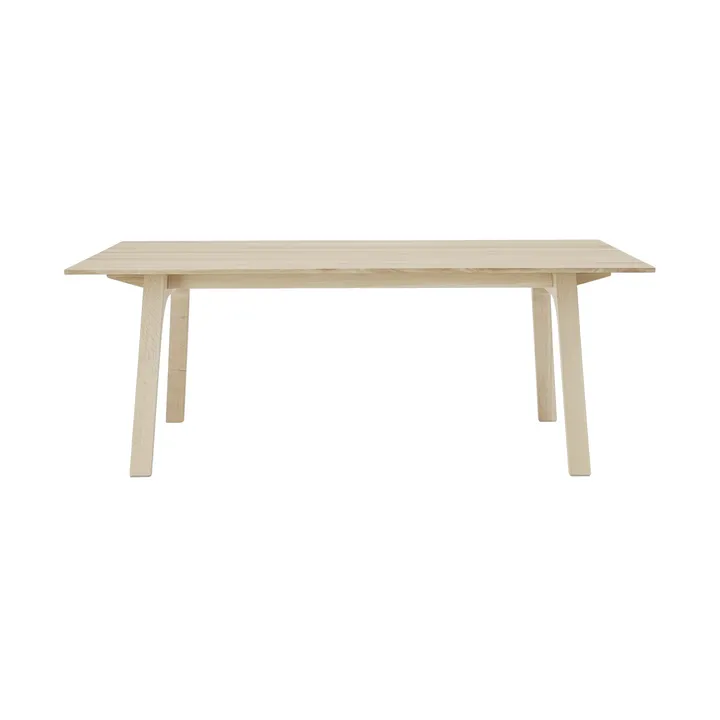 Earnest Extendable dining table 205x100 cm - Oiled oak - Muuto