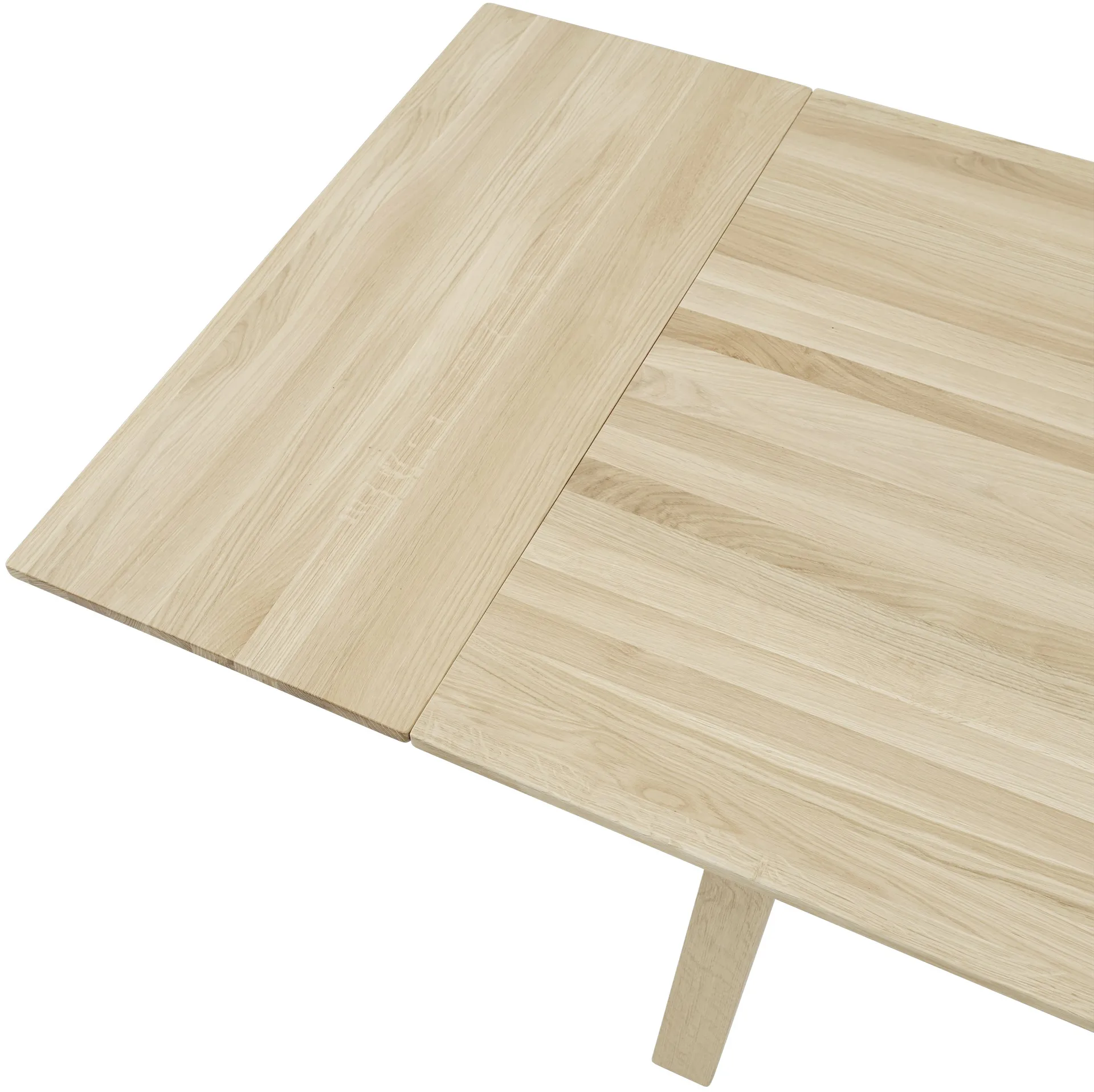 Earnest Extendable insert extension set of 2, Oiled oak Muuto