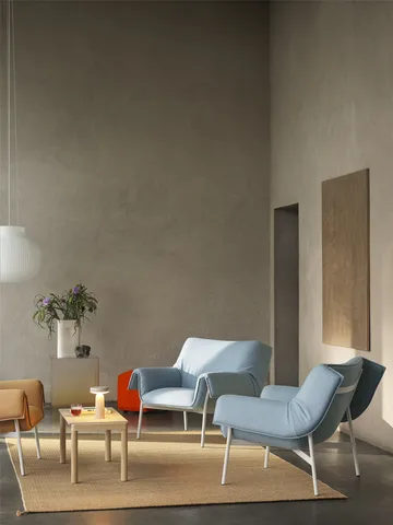 Ease portable table lamp 21.5 cm - Grey - Muuto