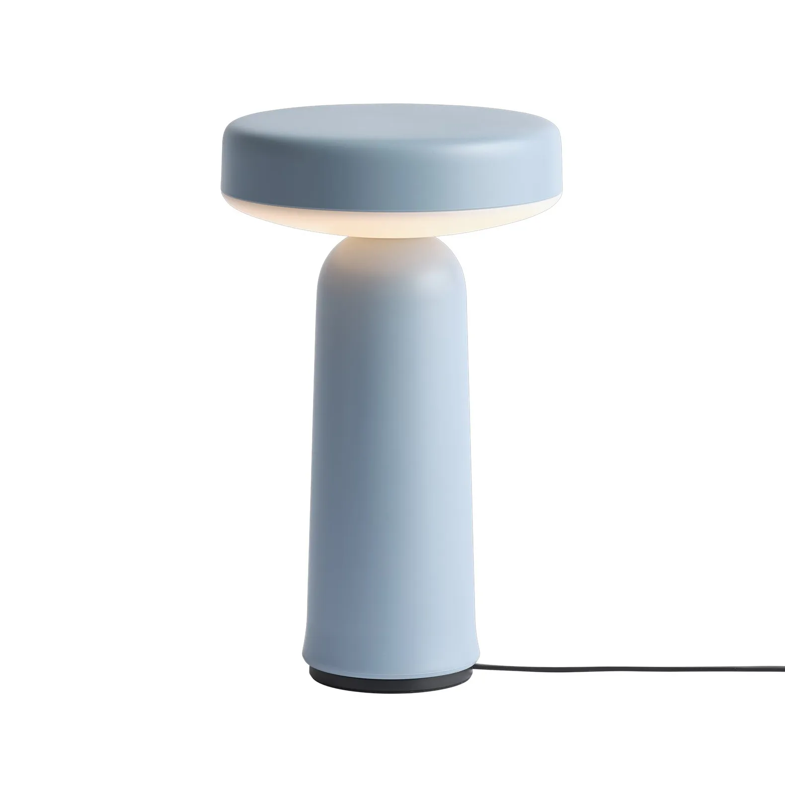 Ease portable table lamp 21.5 cm, Light blue Muuto