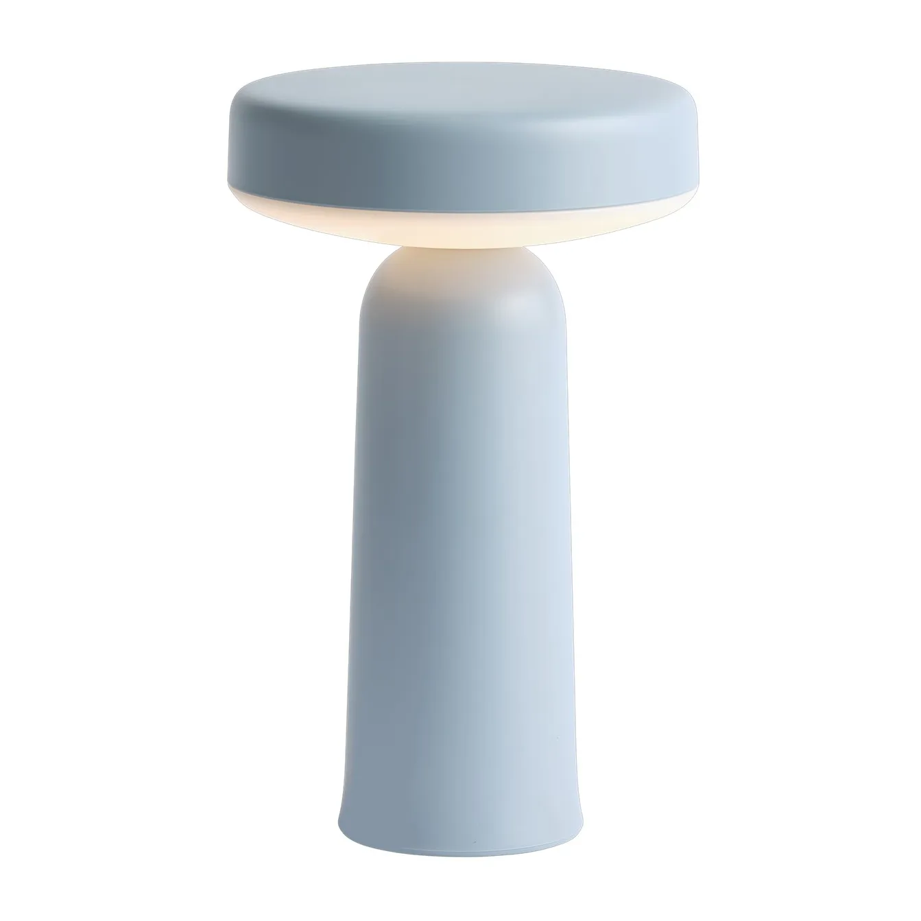 Ease portable table lamp 21.5 cm, Light blue Muuto