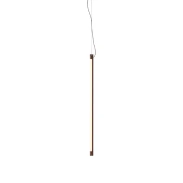 Fine Suspension Lamp 90 cm - Deep Red - Muuto