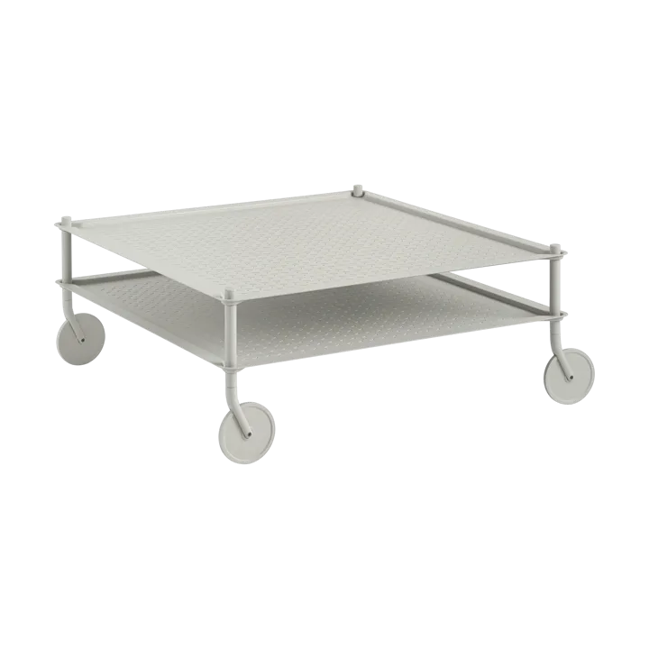 Flow coffee table 95x95 cm - Grey - Muuto
