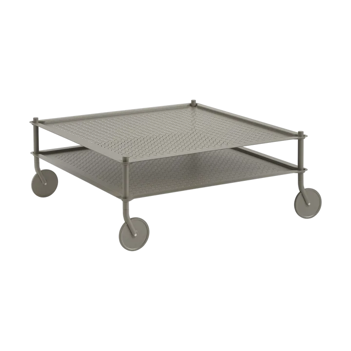 Flow coffee table 95x95 cm - Taupe - Muuto