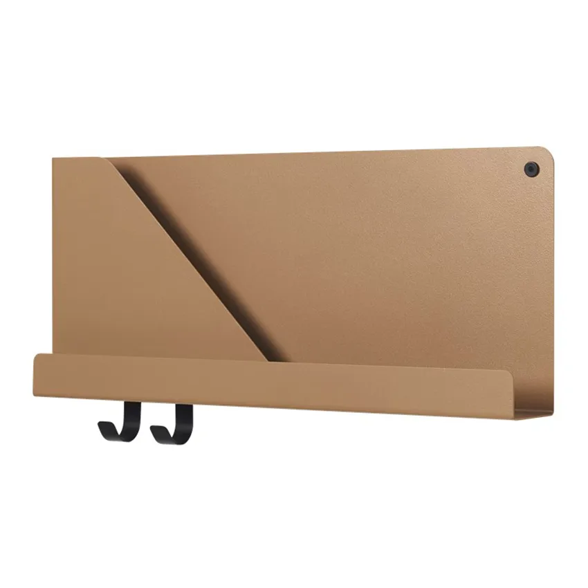 Folded shelf small, Burnt orange Muuto