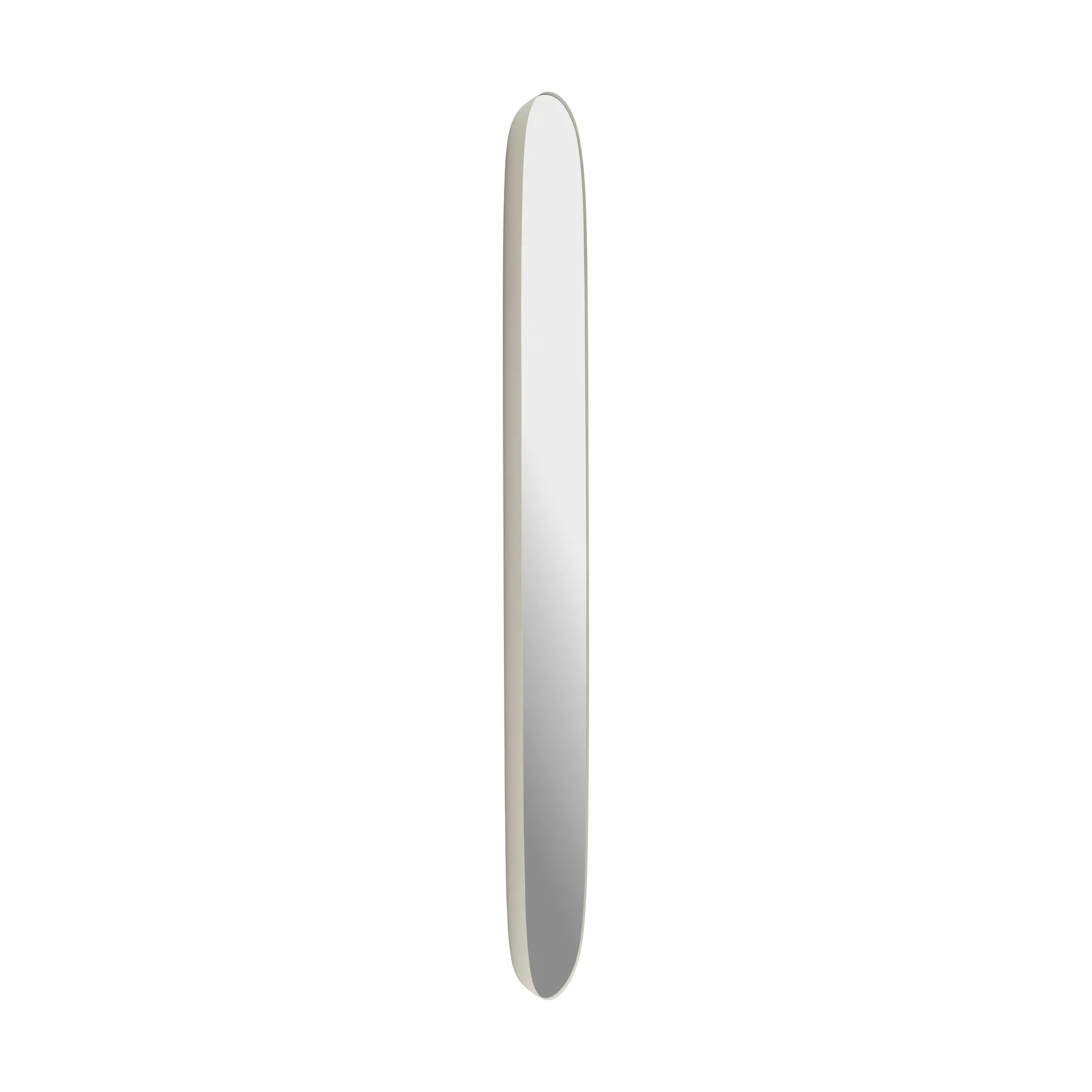 Framed mirror, Grey-clear, 150x50 cm Muuto