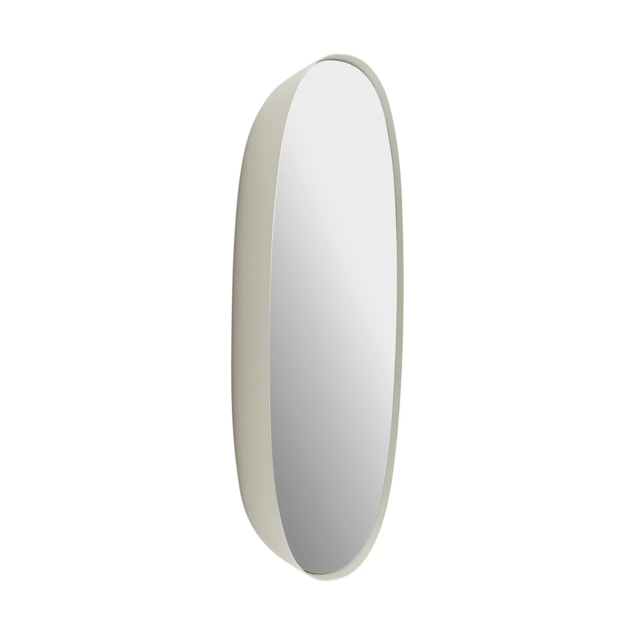 Framed mirror, Grey-clear, 40x40 cm Muuto