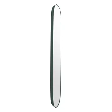 Framed mirror large - Dark-green clear, 118x44,5 - Muuto