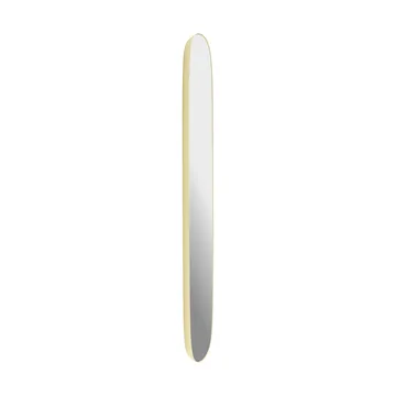 Framed mirror - Light yellow-clear, 150x50 cm - Muuto
