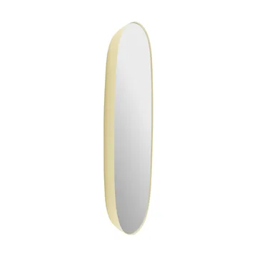 Framed mirror - Light yellow-clear, 59x44 cm - Muuto