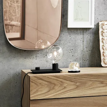 Framed mirror - Pink, 59x44 cm - Muuto