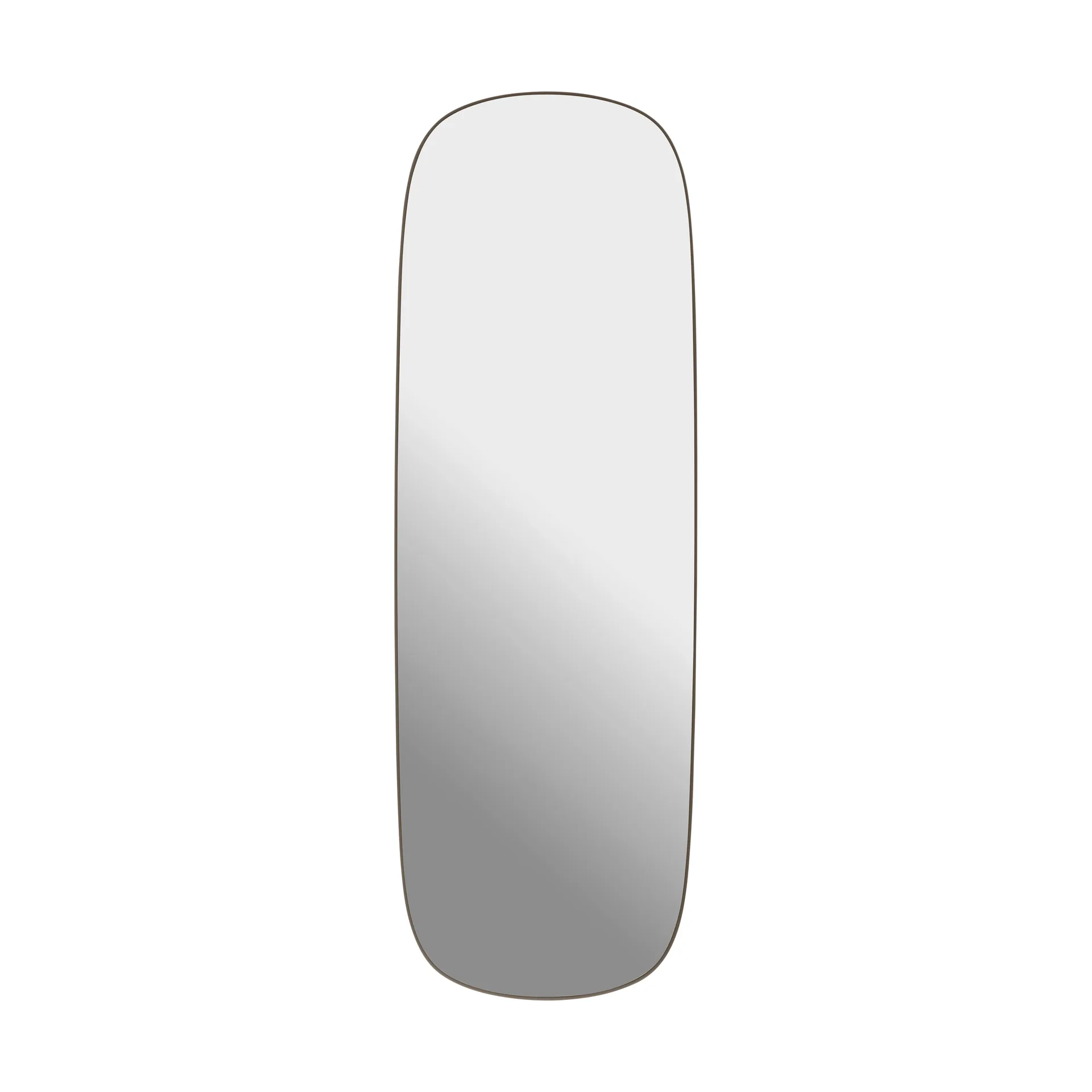 Framed mirror, Taupe-clear, 150x50 cm Muuto