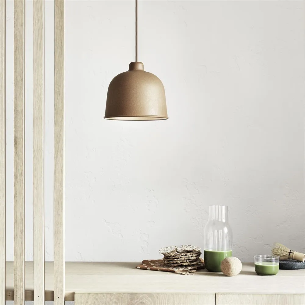 Grain pendant, natural (brown) Muuto
