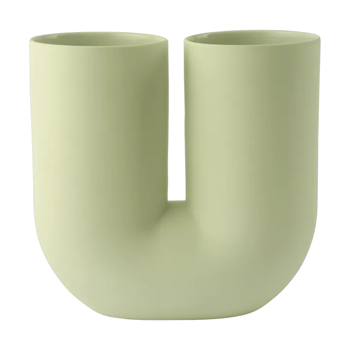 Kink vase 26 cm - Light green - Muuto