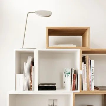 Leaf table lamp white - grey - Muuto