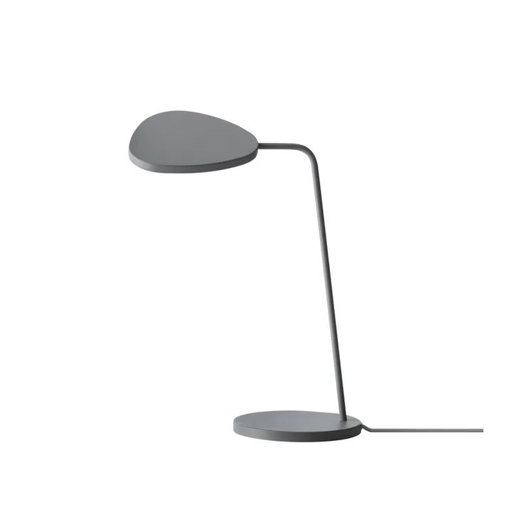 Leaf table lamp white - grey - Muuto