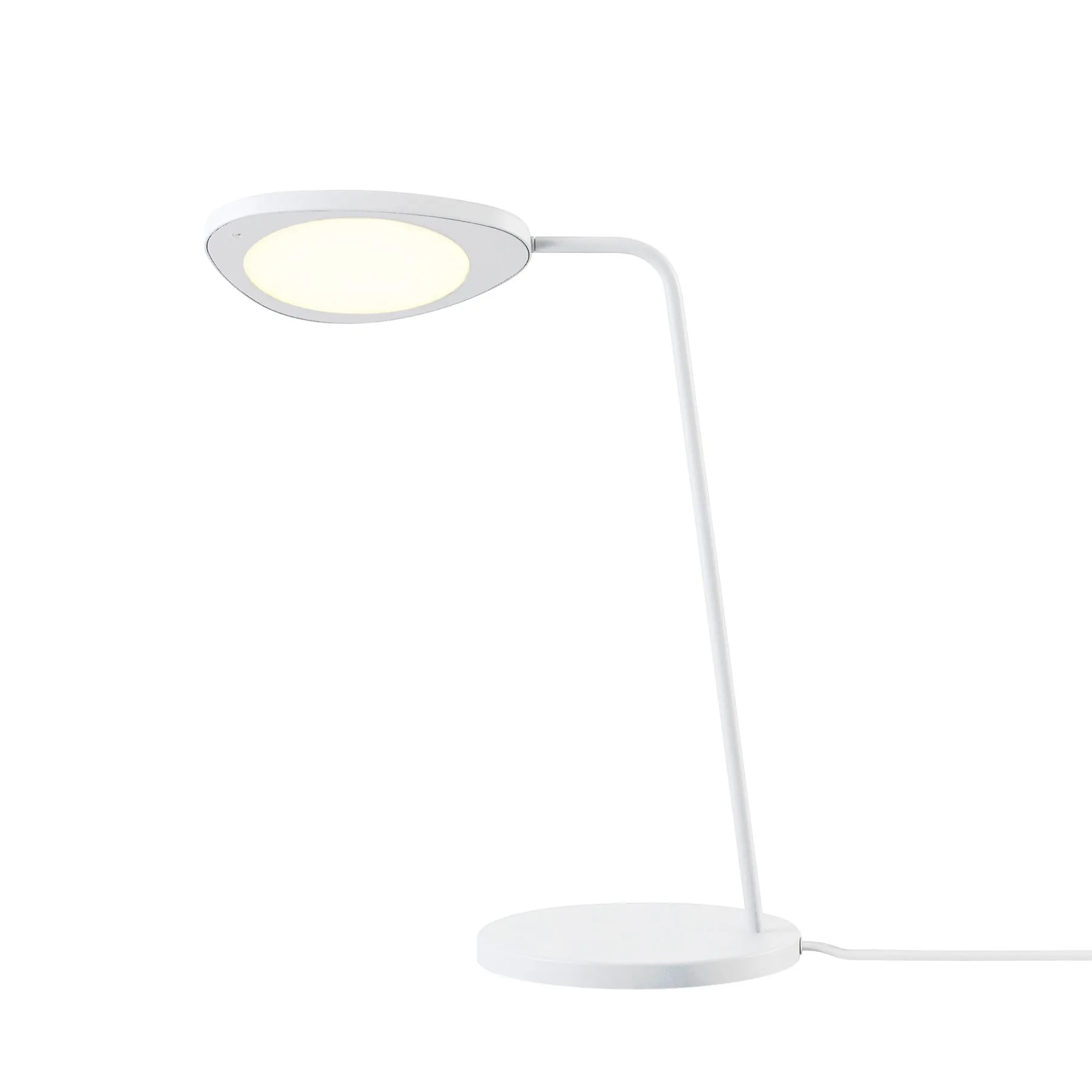 Leaf table lamp white, white Muuto