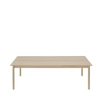 Linear System table 142x240 cm - Oak veener-oak - Muuto