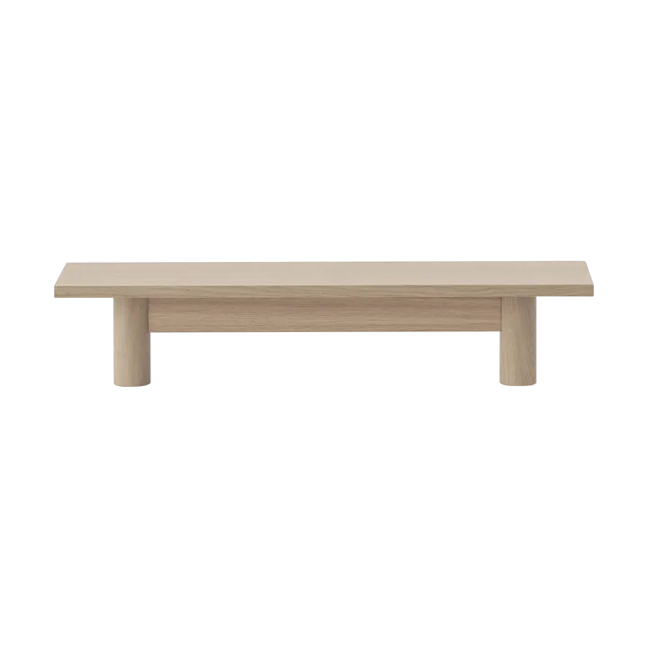 Linear System tray 75 cm - Oak - Muuto