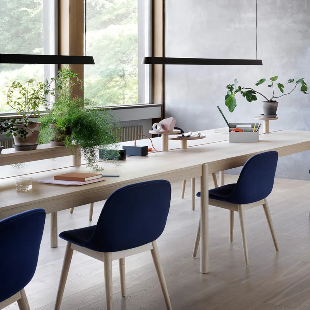 Linear System tray, Oak Ø36 cm Muuto