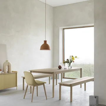 Linear Wood dining table - Oak 260 cm - Muuto