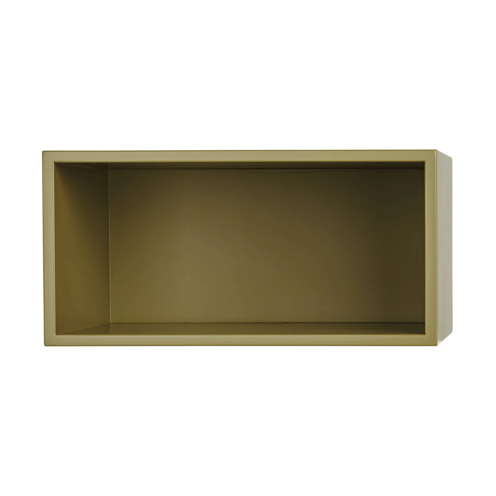 Mini stacked 2.0 storage system, small, Brown-green Muuto