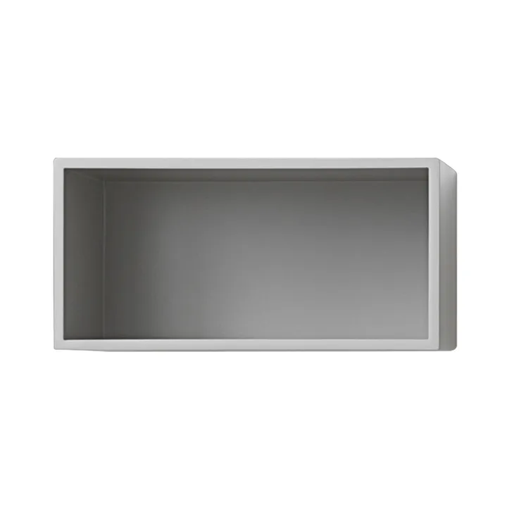 Mini stacked 2.0 storage system, small - light grey - Muuto