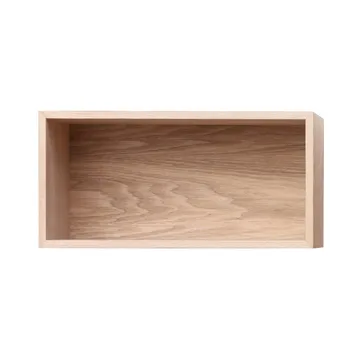 Mini stacked 2.0 storage system, small - oak - Muuto