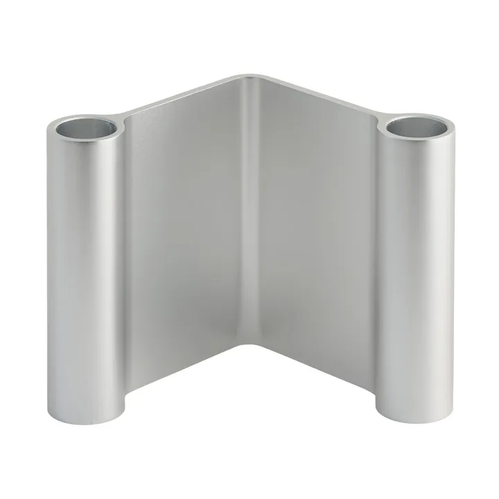 Pair candle holder 11 cm - Aluminium - Muuto