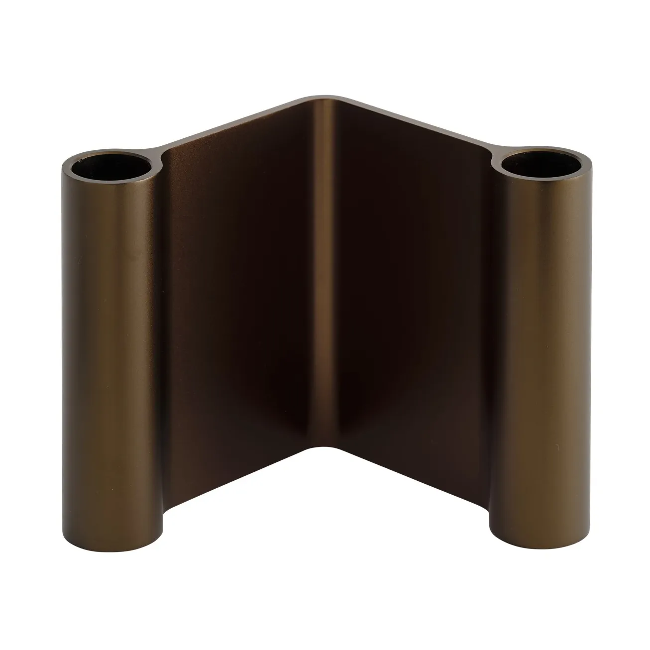Pair candle holder 11 cm, Brown Muuto