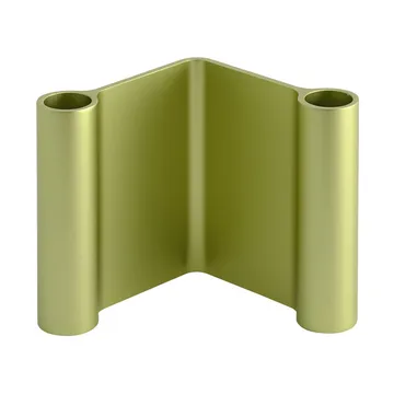 Pair candle holder 11 cm - Green - Muuto
