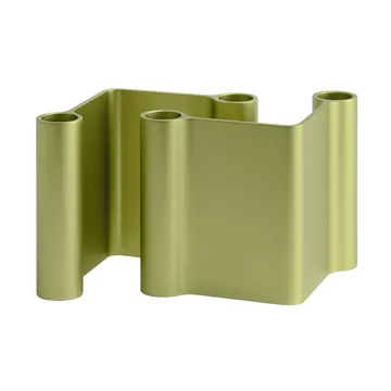 Pair candle holder 11 cm - Green - Muuto