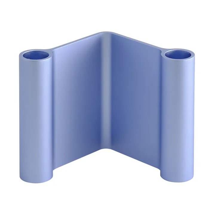 Pair candle holder 11 cm - Light blue - Muuto