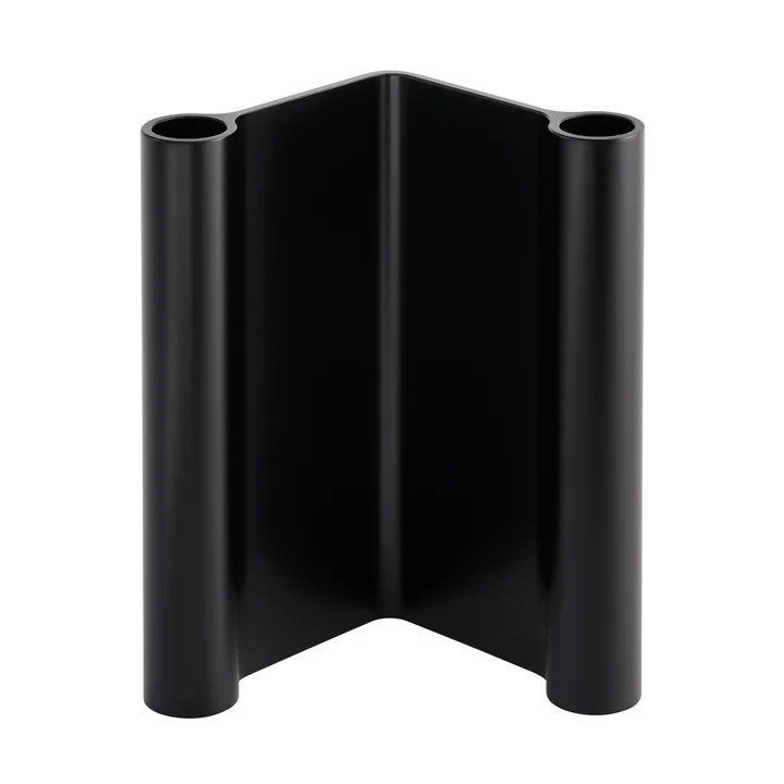 Pair candle holder 18 cm - Black - Muuto