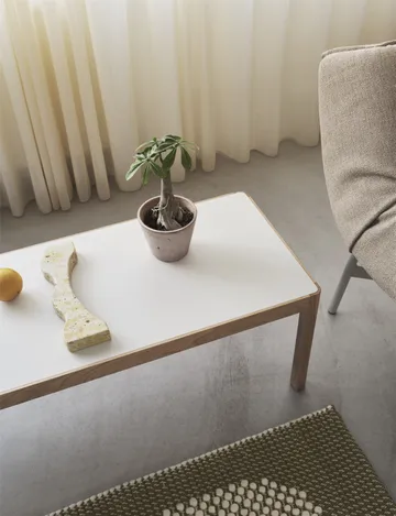 Pebble rug 170x240 cm - Brown green - Muuto