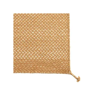 Ply wool rug 170x240 cm - Burnt orange - Muuto
