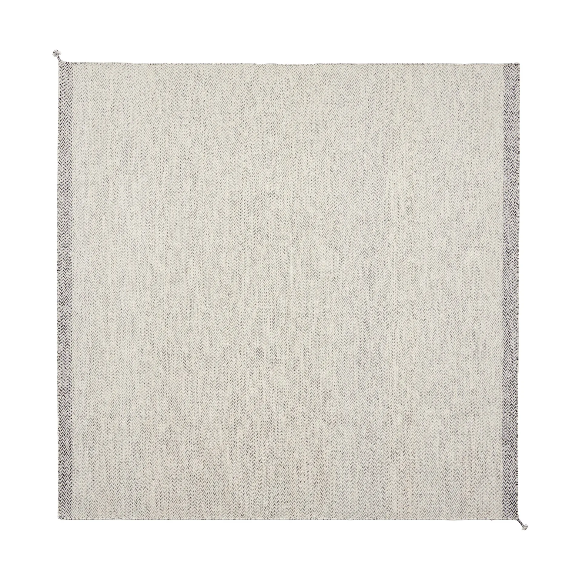Ply wool rug 240x240 cm, Off-white Muuto