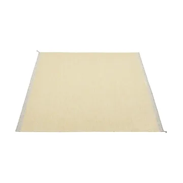Ply wool rug 240x240 cm - Yellow - Muuto