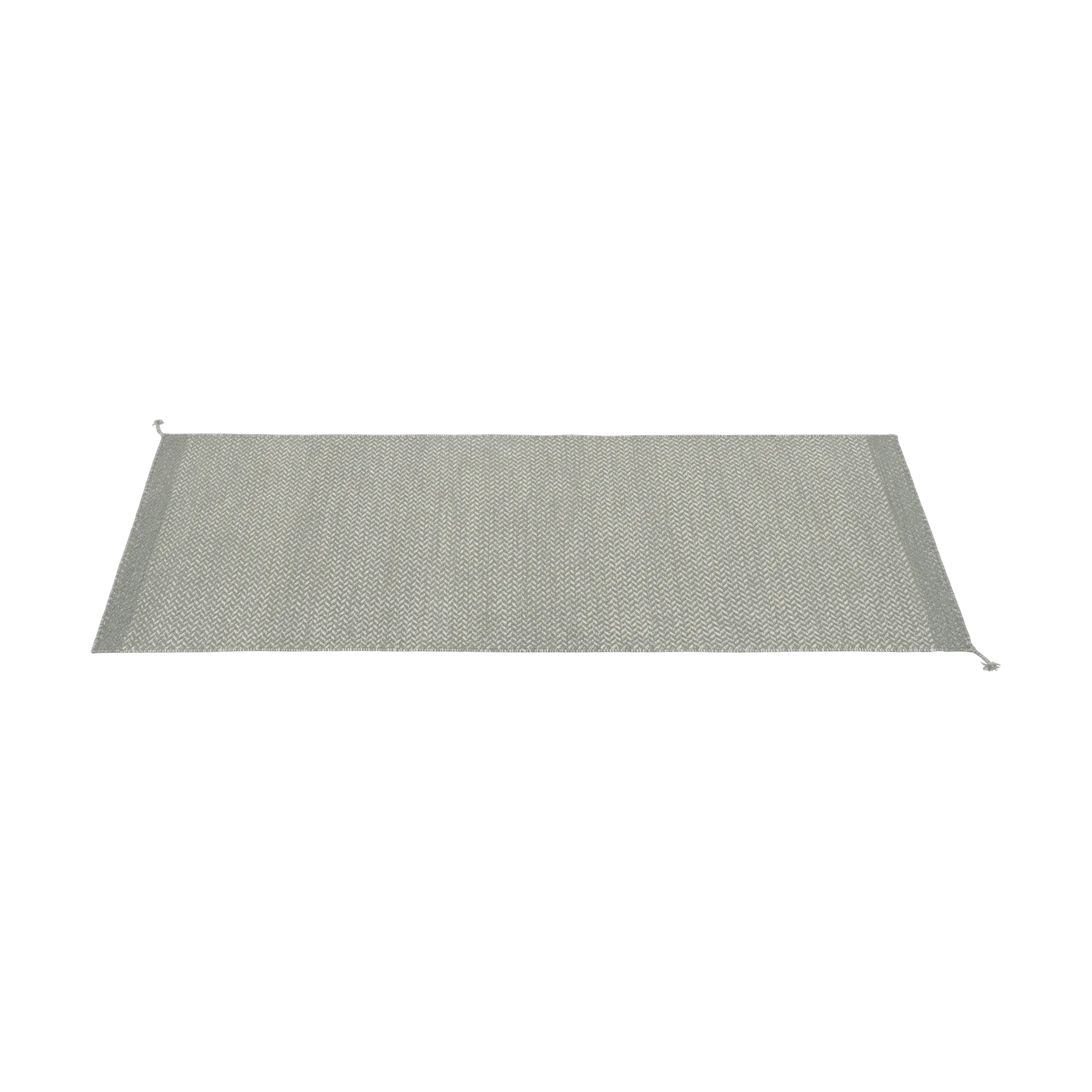 Ply wool rug 80x200 cm, Grey Muuto