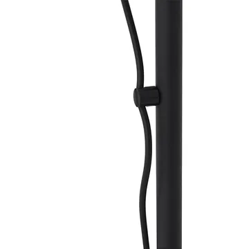 Post magnetic cord bracket for floor lamp - black - Muuto