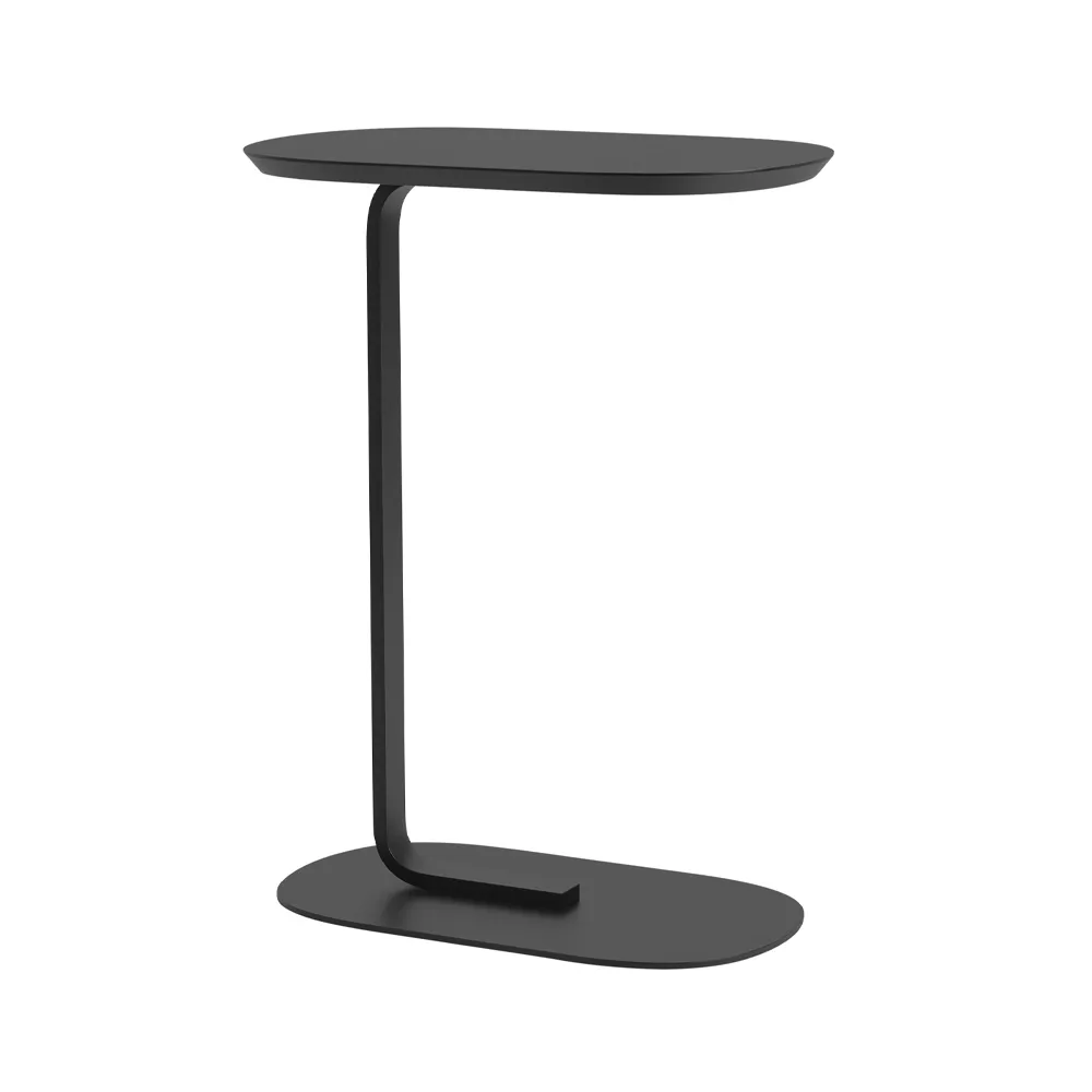 Relate Side table H: 73.5 cm, Black Muuto