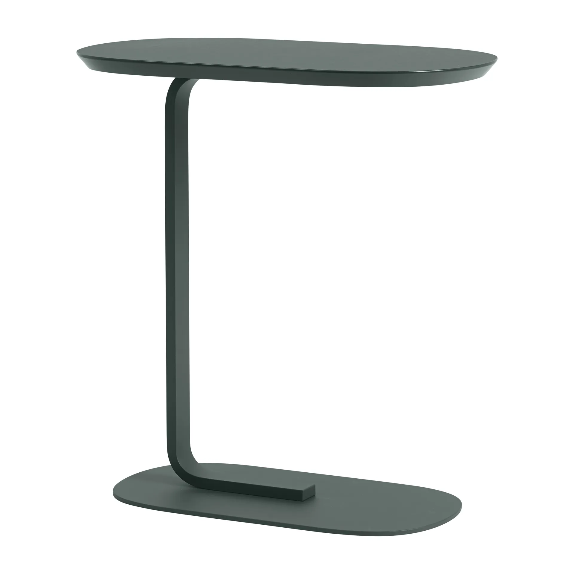 Relate sidetable 60,5 cm, Dark green Muuto