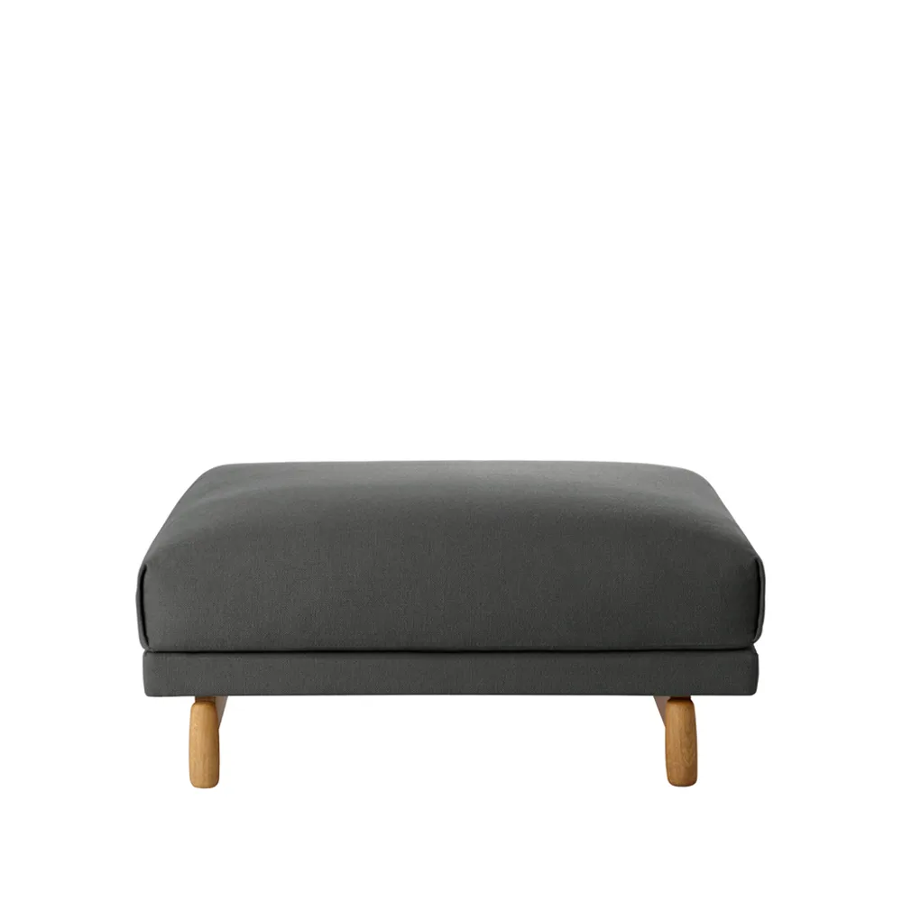 Rest Pouf stool, Remix 163-Oak Muuto