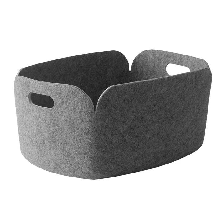 Restore storage basket - Light grey - Muuto