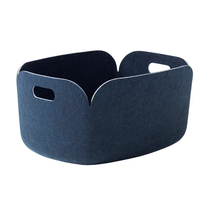 Restore storage basket - Midnight blue - Muuto
